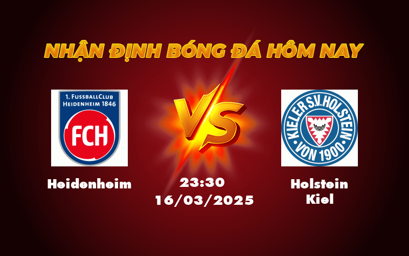 Heidenheim vs Holstein Kiel Cuộc chiến tâm điểm ở đáy bảng - Ai sẽ vượt lên 1 heidenheim holstein kiel 16 03 bundesliga