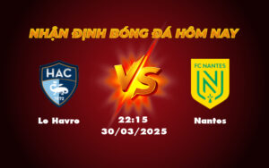 le havre nantes 30 03 ligue 1