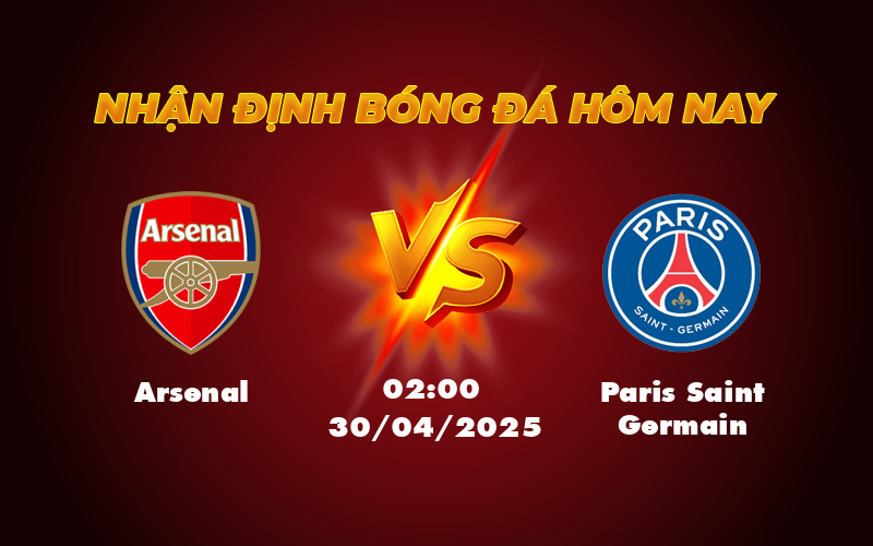 Soi kèo Arsenal vs Paris Saint Germain Pháo Thủ vượt trội trước PSG 1 arsenal paris saint germain 30 04 c1