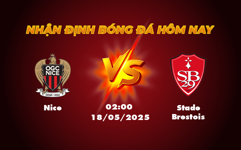 Nhận định Soi kèo Nice vs Stade Brestois Cuộc chiến căng thẳng tại Ligue 1 1 nice stade brestois 18 05 ligue 1