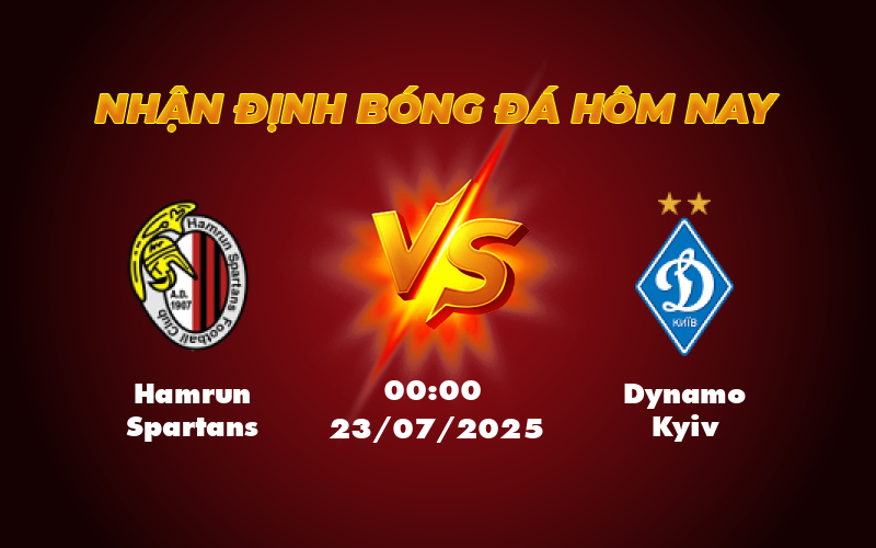 Cuộc đối đầu bất ngờ Hamrun Spartans tiếp đón Dynamo Kyiv tại C1 1 hamrun spartans dynamo kyiv 23 07 c1