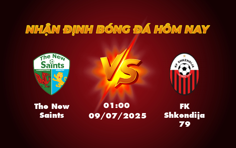 Nhận định soi kèo The New Saints vs FK Shkendija 79 Cuộc đối đầu cân tài cân sức 1 the new saints fk shkendija 79 09 07 c1